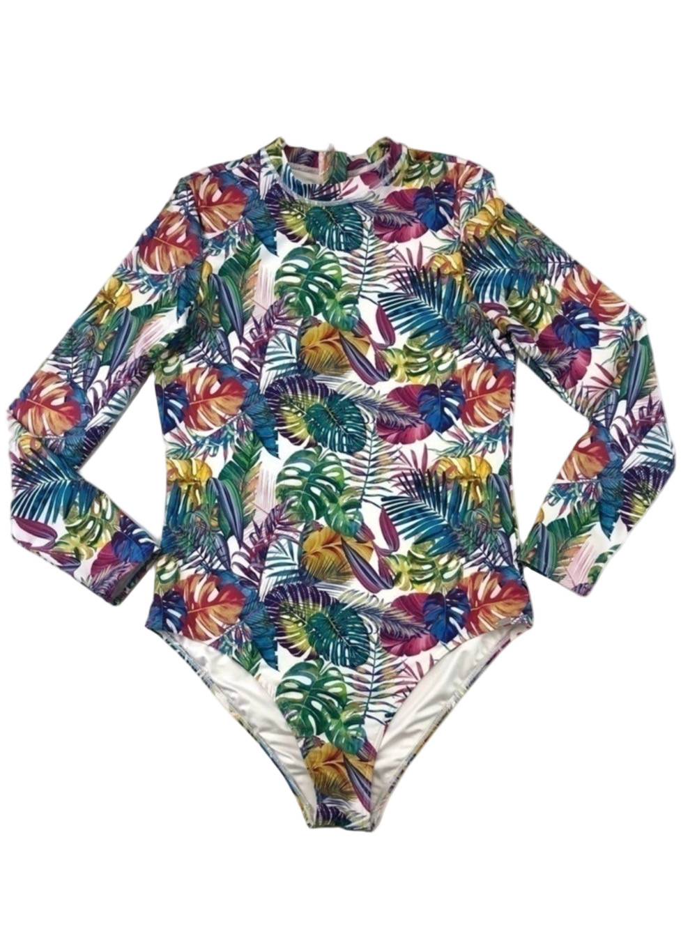TROPIK tropical print rashguard XL